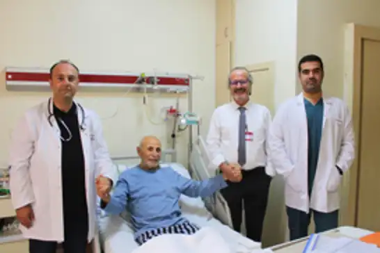 Gaziantep'te 83 yaşındaki hastaya zorlu aort ameliyatı