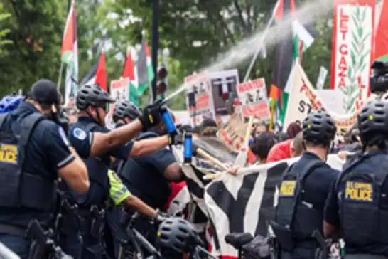 New York'ta Netanyahu protestosu: 103 kişi gözaltına alındı