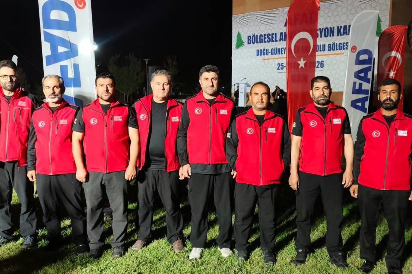 Şanlıurfa Umut Kervanı personeli AFAD'ın akreditasyon kampına katıldı