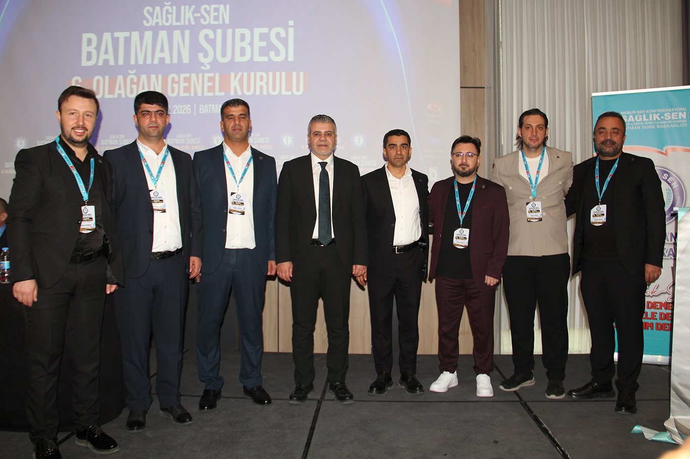 Sağlık-Sen Batman Şubesi 6'ncı Olağan Genel Kurulu gerçekleştirildi