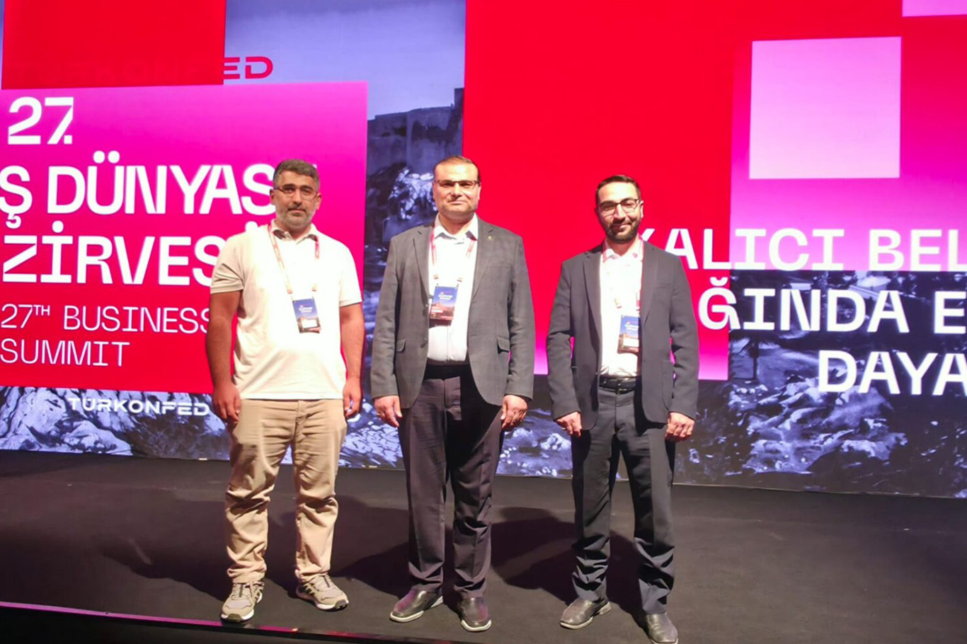 HAKSİAD Elazığ Şubesi, TÜRKONFED 27. İş Dünyası Zirvesi’ne katıldı