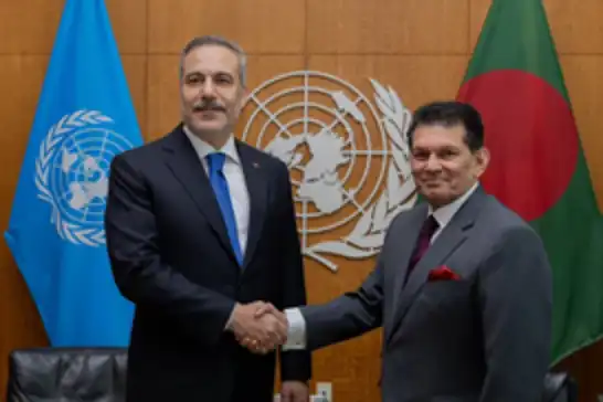 Hakan Fidan meets UN General Assembly president in New York