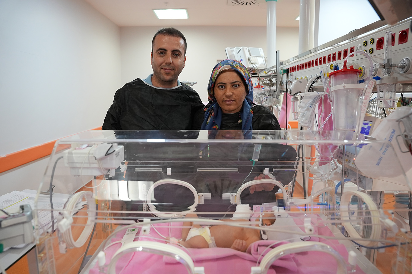 MEAH'ın Tüp Bebek Ünitesi'nin ilk bebekleri dünyaya geldi