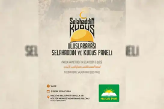 Şanlıurfa'da "Uluslararası Selahaddin ve Kudüs Paneli" düzenlenecek