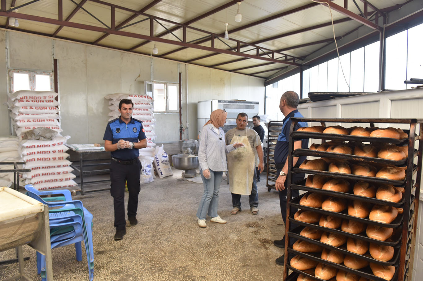 Şanlıurfa'da fırınlara denetim: 5 işletmeye cezai işlem uygulandı