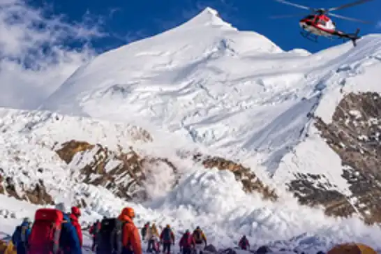 Nepal'de çığ felaketi: 2 ölü, 14 kayıp