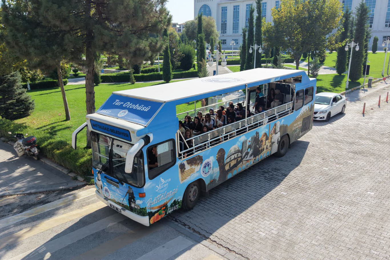 Battalgazi'nin tarihî ve kültürel mirası üniversite öğrencilerine tanıtıldı