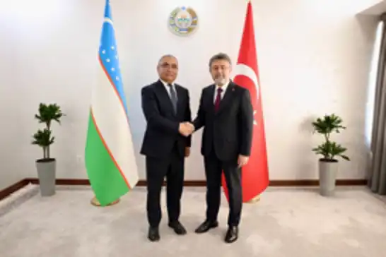 Bakan Yumaklı, Özbek mevkidaşı Abdurakhmonov ile görüştü