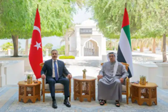 Dışişleri Bakanı Fidan, BAE Devlet Başkan Yardımcısı Al Nahyan ile görüştü