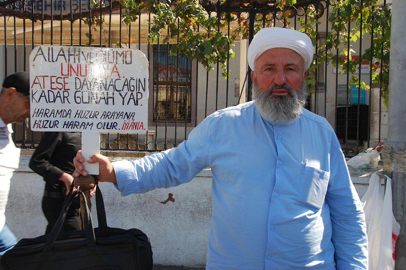 Emekli imam Yusuf Demirci