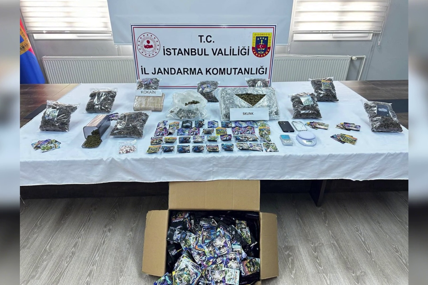35 ilde uyuşturucu operasyonu: 264 şüpheli gözaltına alındı