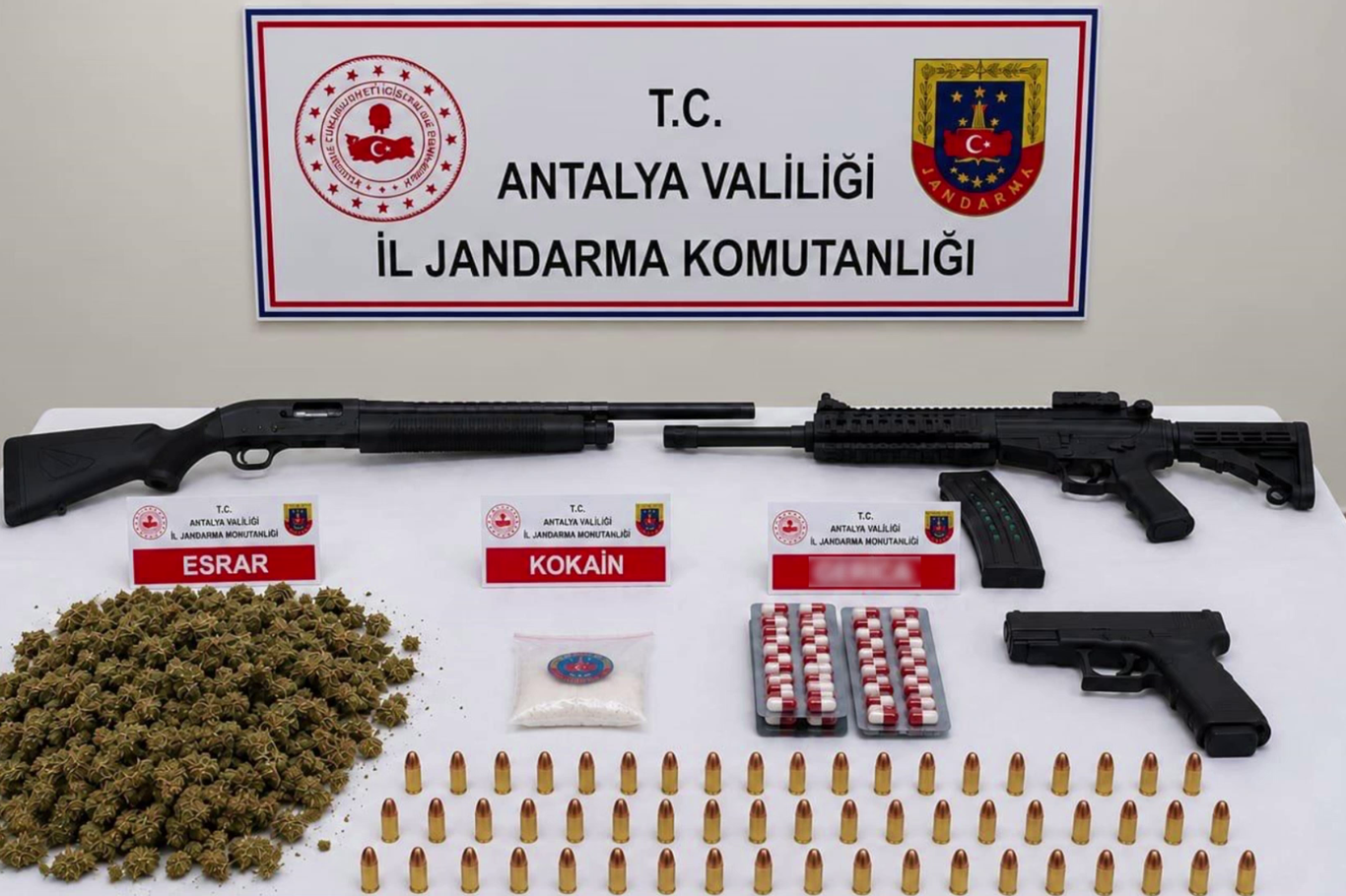 35 ilde uyuşturucu operasyonu: 264 şüpheli gözaltına alındı