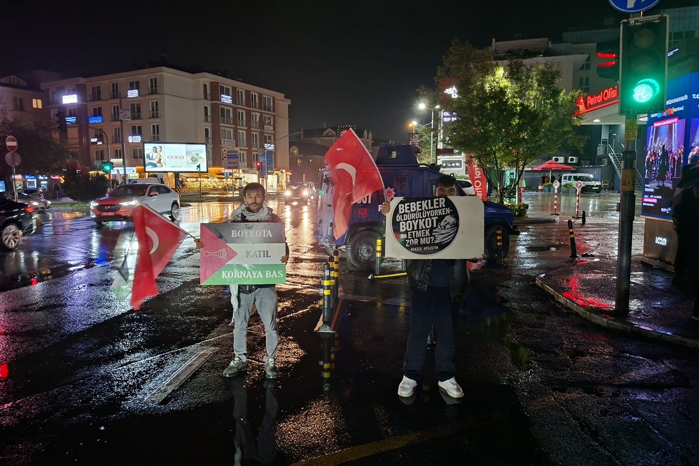 Eyüpsultan'da Filistin için boykot direnişi