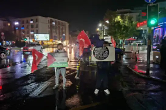 Eyüpsultan'da Filistin için boykot direnişi