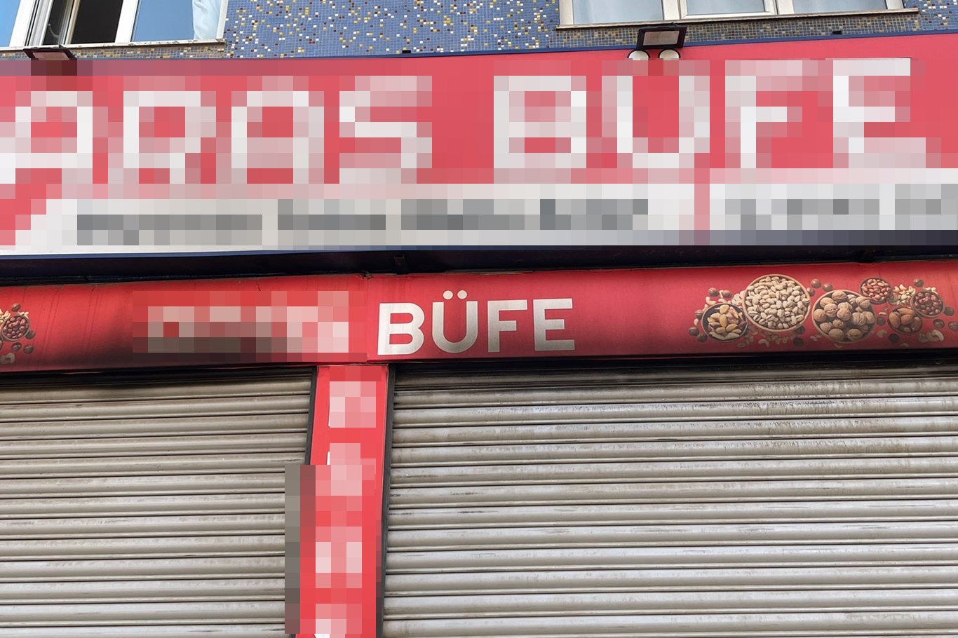 Batman'da sabaha karşı çıkan yangın büfeyi kullanılamaz hale getirdi