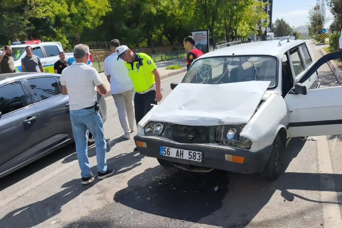 Siirt’te meydana gelen kazada 2 kişi yaralandı