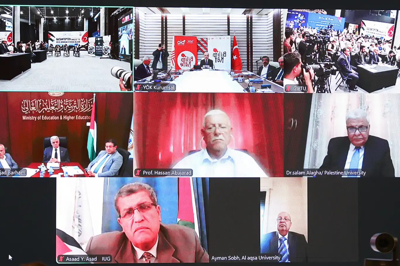 Yükseköğretim Kurulundan Filistin üniversiteleri ile güçlü dayanışma