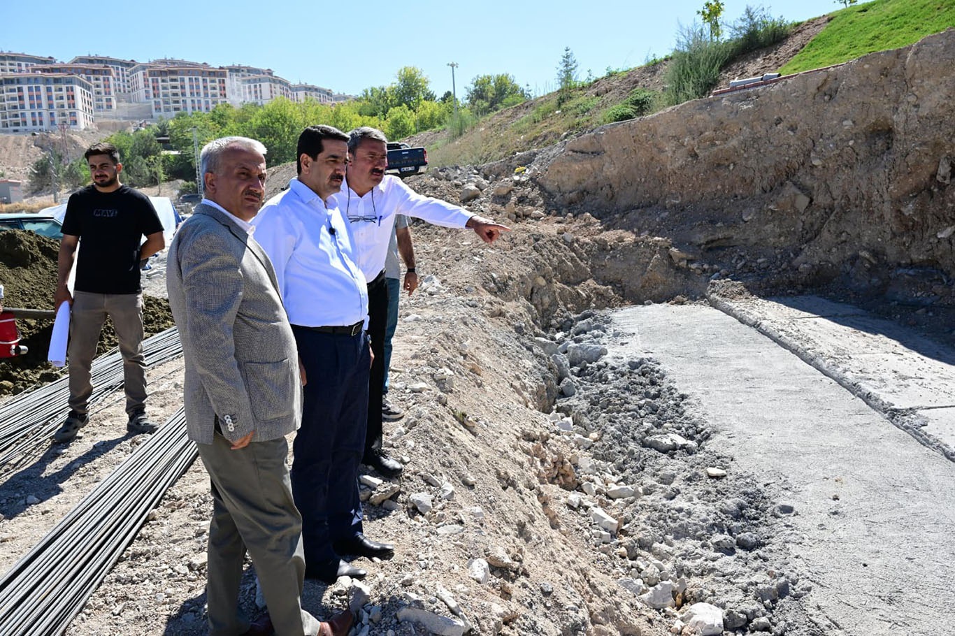 Battalgazi'de 180 dönümlük Çarşıbaşı Rekreasyon Alanı'nda sona gelindi
