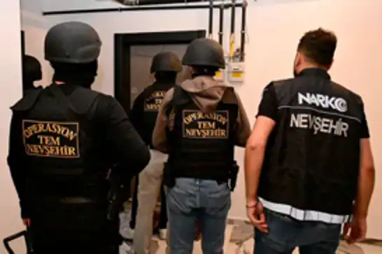 Nevşehir’deki narkotik soruşturmasında 33 şüpheli gözaltına alındı