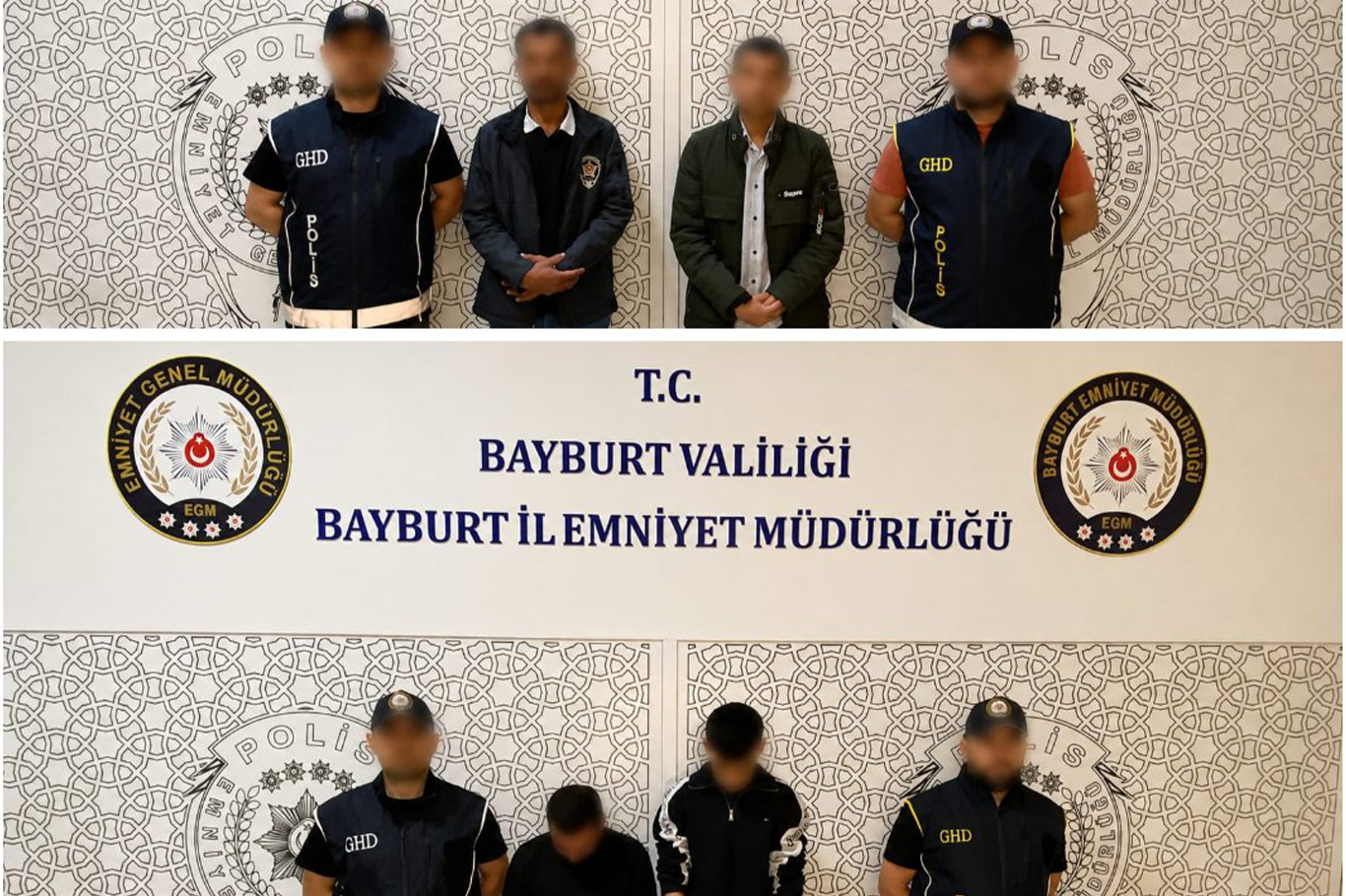 Bayburt’ta göçmen kaçakçılığı operasyonunda 2 şüpheli yakalandı