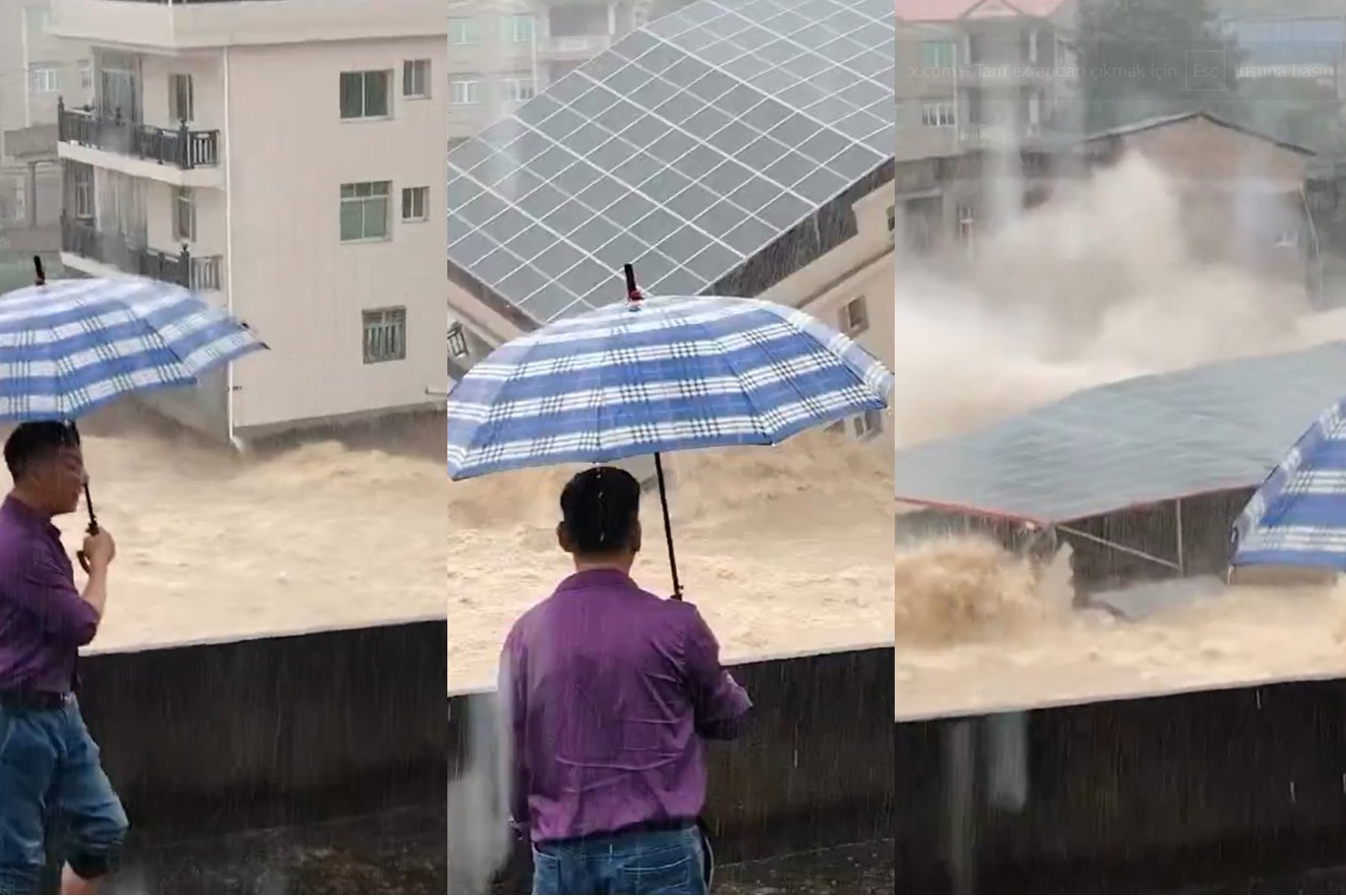 Çin'in doğusunda sel: Çok sayıda kayıp var