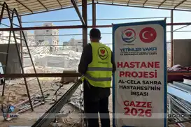 Orphans Foundation builds field hospital in Gaza to support war-wounded Palestinians