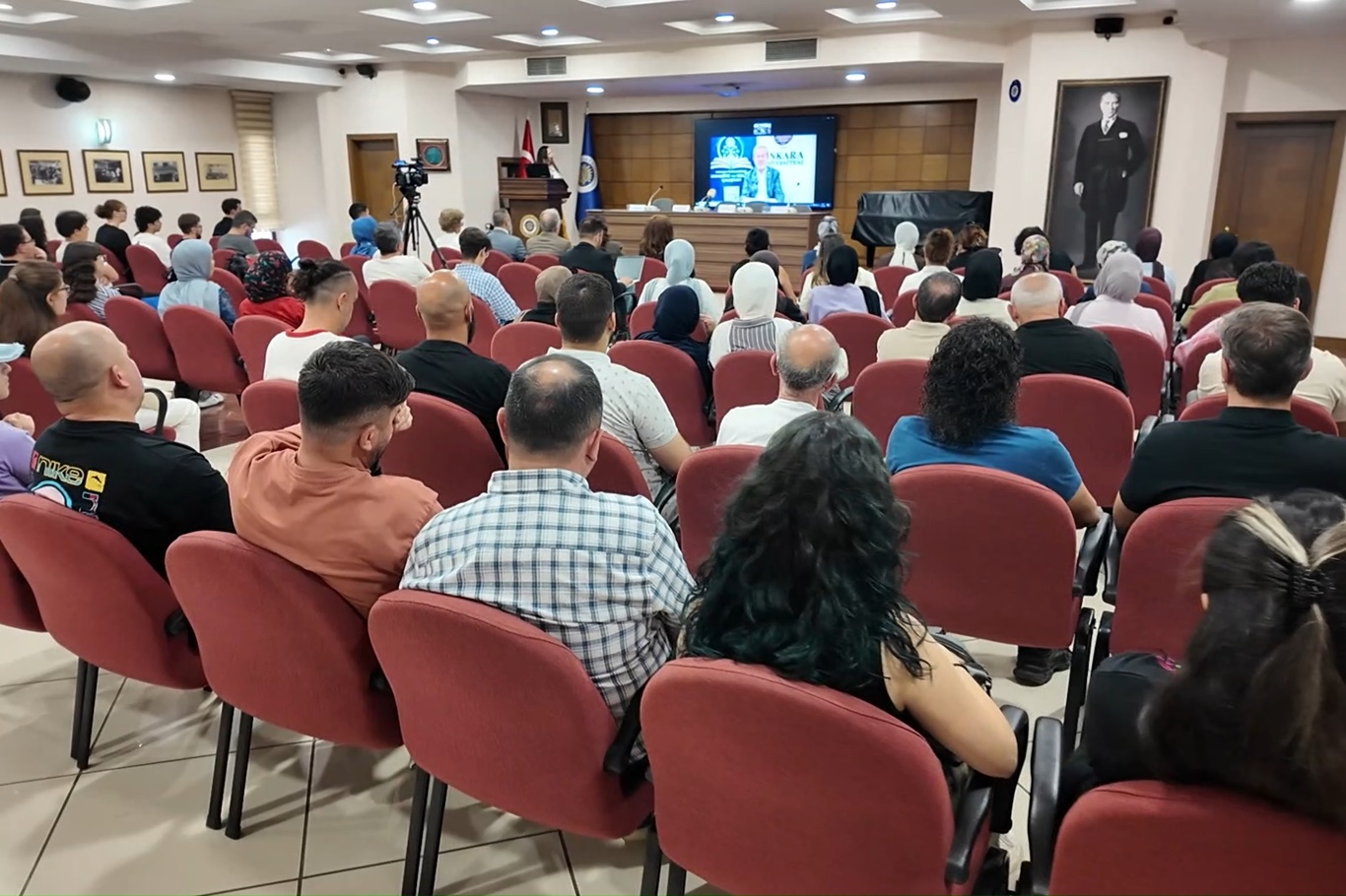 Ankara Üniversitesinde “Gazze’de Üniversite Olmak” başlıklı buluşma düzenlendi
