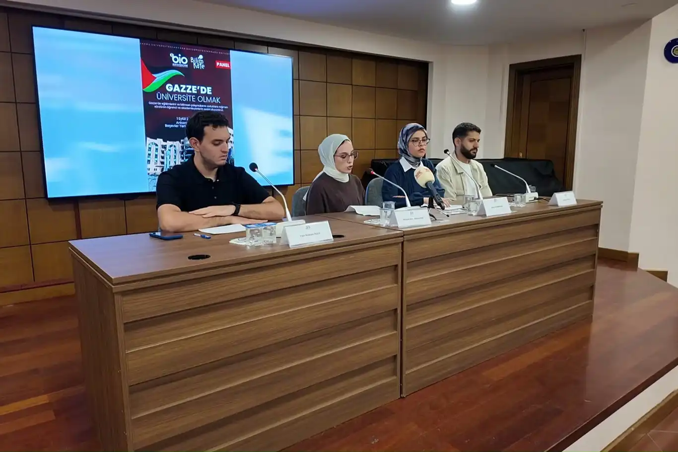 Ankara Üniversitesinde “Gazze’de Üniversite Olmak” başlıklı buluşma düzenlendi
