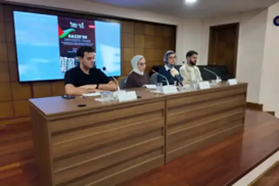 Ankara Üniversitesinde “Gazze’de Üniversite Olmak” başlıklı buluşma düzenlendi