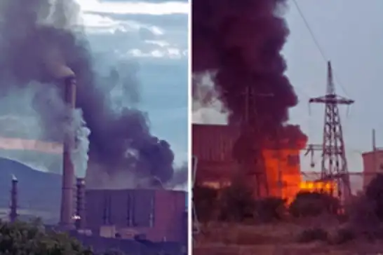 Fire near Bulgarian power plant largely contained, solar park damaged
