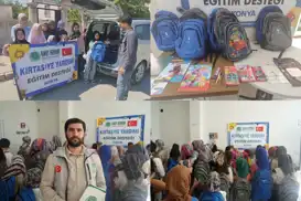 Konya Umut Kervanı’ndan yetim ve muhtaç ailelerin çocuklarına eğitim desteği