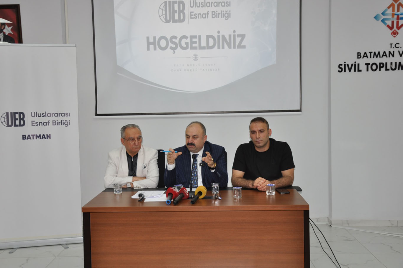 Uluslararası Esnaf Birliği Batman'da ilk genel kurulunu gerçekleştirdi