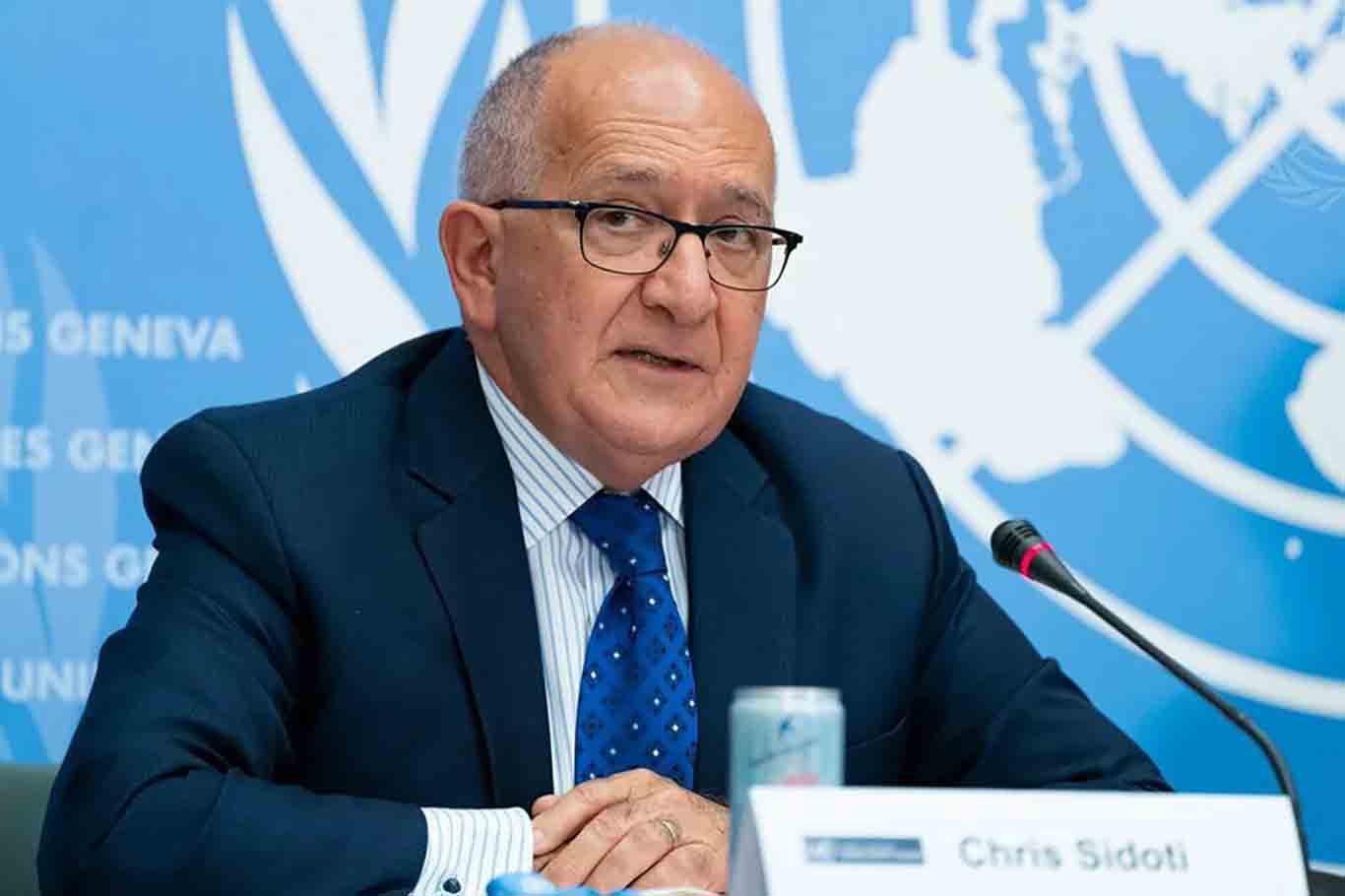 كريس سيدوتي: ما يحدث في غزة استهزاء بالقانون الدولي ولم يسبق له مثيل