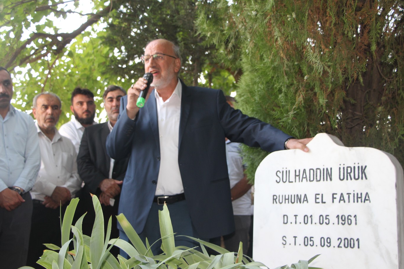 Selahaddin Ürük şehadetinin 25’inci yılında kabri başında anıldı