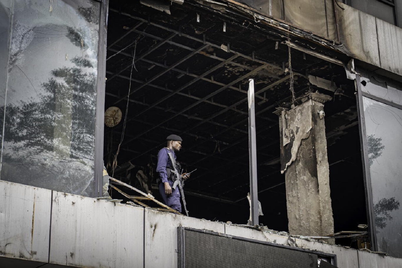At least 22 killed in fire at wedding venue in DR Congo