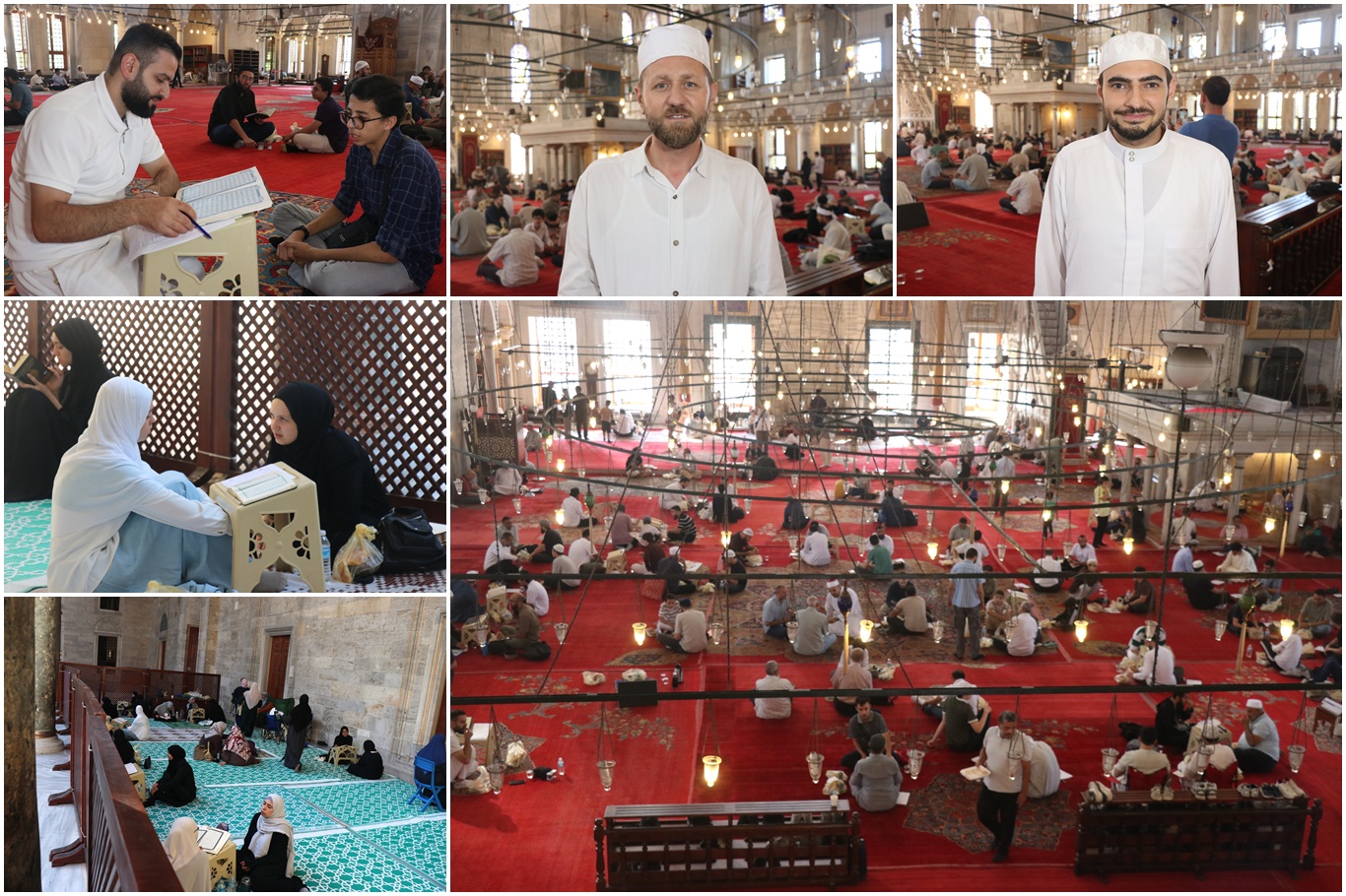 "Kur'an-ı Kerim'i Tek Oturumda Ezbere Okuma Yarışması" Fatih Camii'nde gerçekleşti
