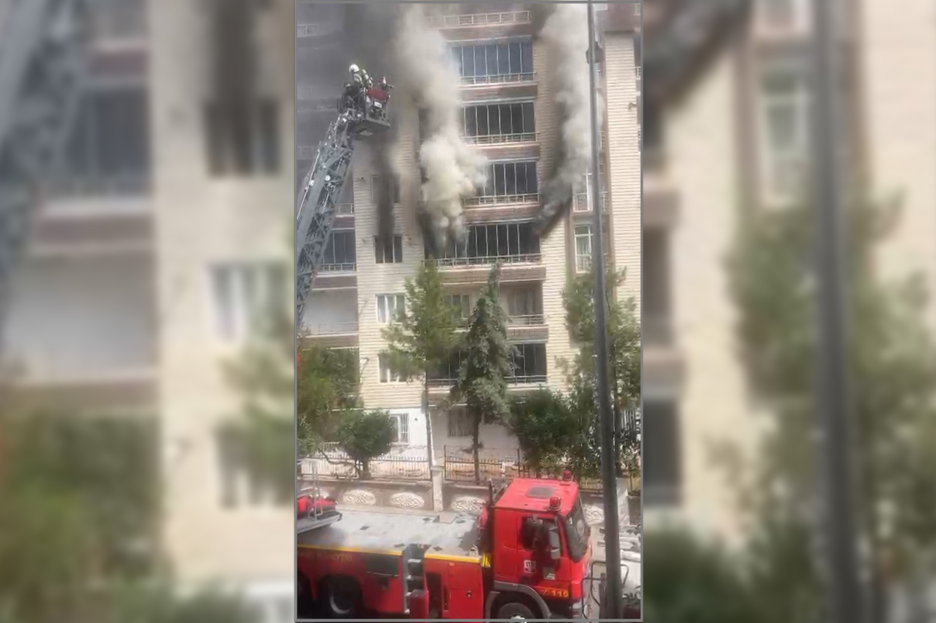 Diyarbakır'da yangında mahsur kalan çocuklar kurtarıldı