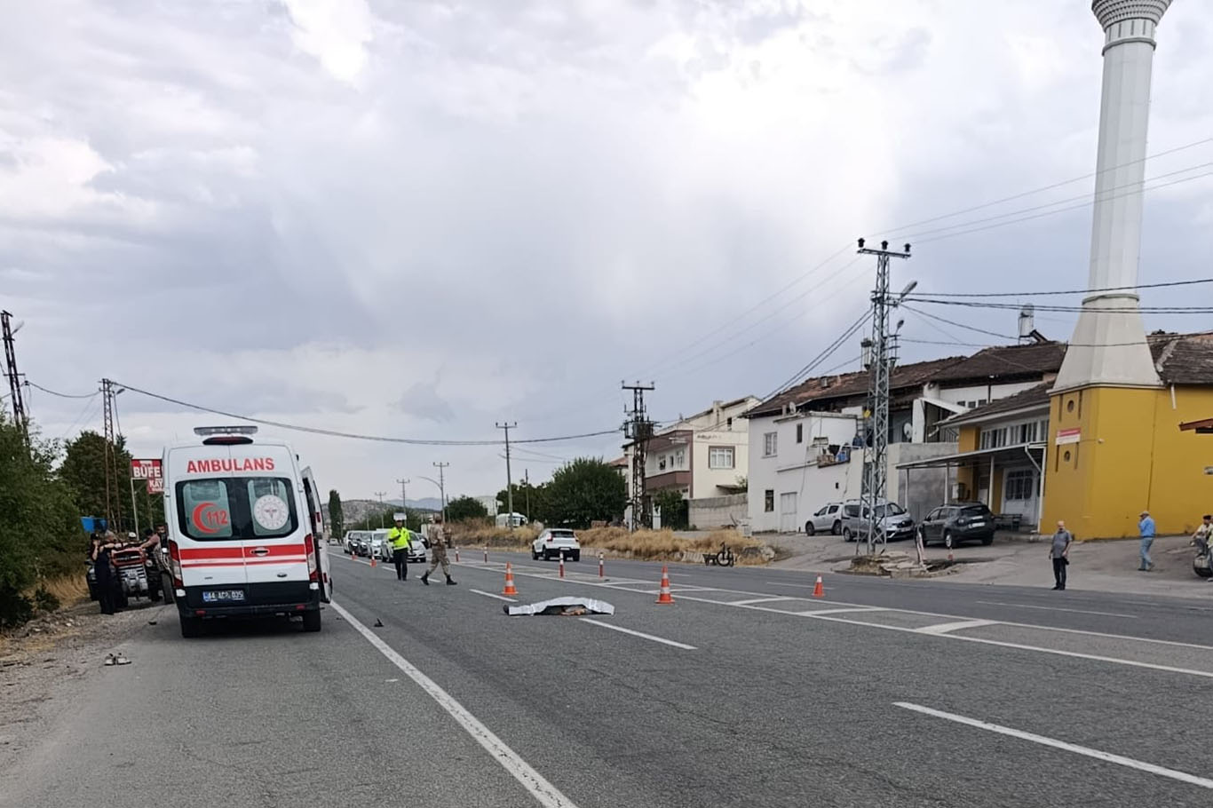 Malatya'da otomobilin çarptığı yaya hayatını kaybetti