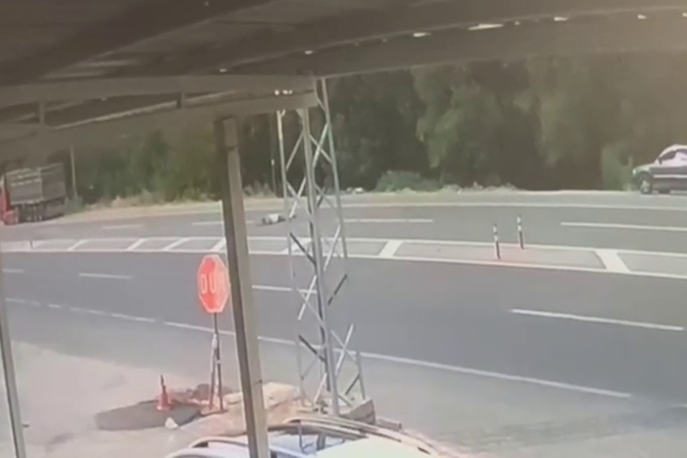 Malatya'da ölümle sonuçlanan kaza an be an kameraya yansıdı