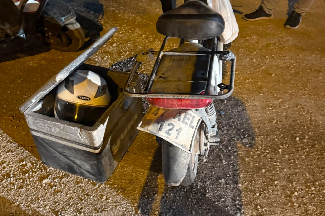 Mardin’de otomobil ile motosiklet çarpıştı: 1 yaralı