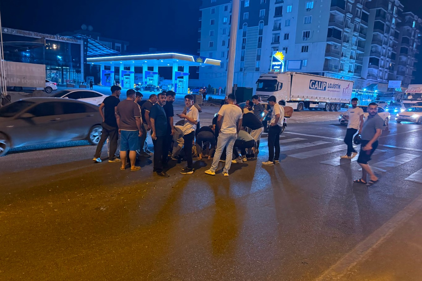 Mardin’de otomobil ile motosiklet çarpıştı: 1 yaralı