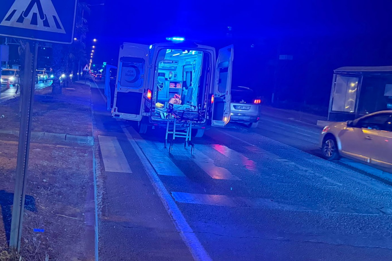 Mardin’de otomobil ile motosiklet çarpıştı: 1 yaralı