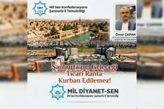 Şanlıurfa'da 400 dönümlük kamu arazisinin özelleştirilmesine tepki