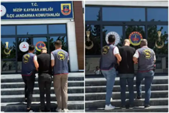 Gaziantep'te haklarında kesinleşmiş hapis cezası bulunan 2 firari yakalandı