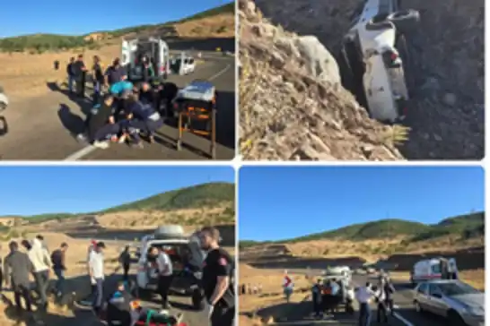 Bingöl'de trafik kazası: 3 yaralı