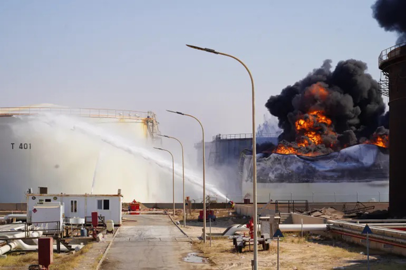 Libya'da petrol ve elektrik tesislerine saldırıda 5 gözaltı