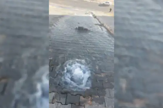 Şanlıurfa'da 7 gündür boşa akan temiz su arızası giderilmiyor