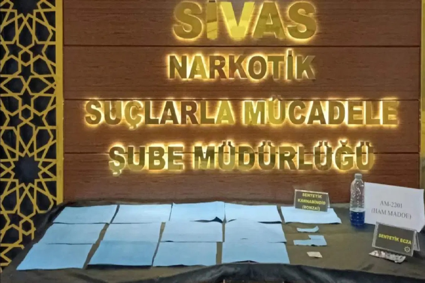 Sivas'ta kağıda emdirilmiş sentetik kannabinoid ele geçirildi: Bir tutuklama