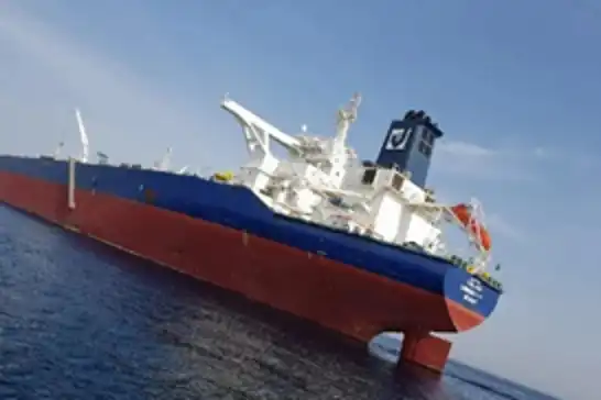 Oman evacuates 16 crew members after Saudi-flagged tanker struck off Musandam