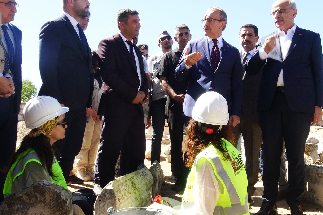 Kırkkardeşler Şehitliği Mezarlığı'nda tarihi miras gün yüzüne çıkarılıyor